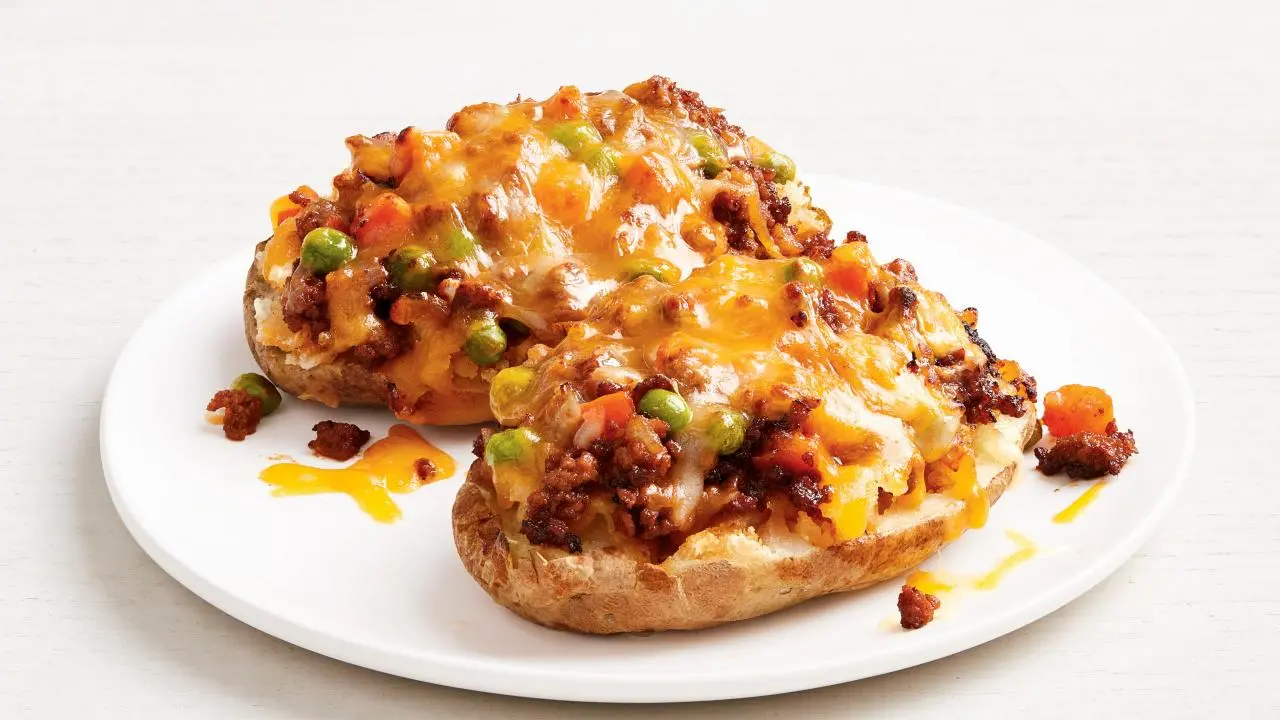 Shepherd's Pie Baked Potatoes