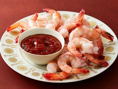 Iron Chef Spicy Shrimp Cocktail Recipe | Geoffrey Zakarian | Food Network