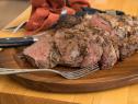 Special Guest Marc Murphy's Salt Crusted Leg of Lamb. as seen on, Guy's Ranch Kitchen, Season 1.