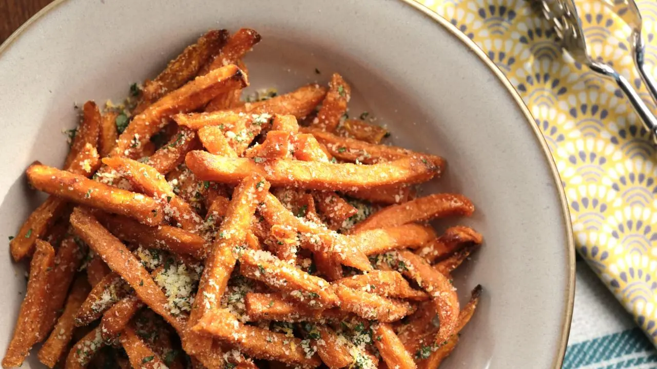 Jazzed-Up Sweet Potato Fries