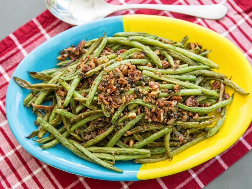 Roasted Green Beans, as seen on The Bobby and Damaris Show, Season 1.