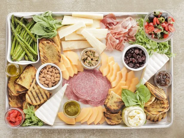 Close-up of Bruschetta Bar