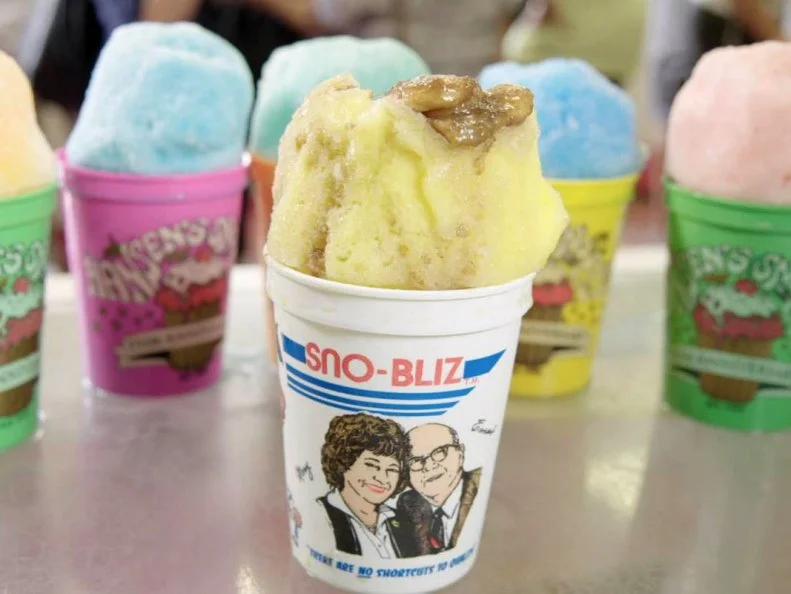 Fair warning: Hansen’s is only open in the afternoon. And usually only in the warm months. Now that those details are out of the way, know that in a city obsessed with sno balls, that feathery shaved ice at Hansen’s is some of the best in town. They have been around since the 1930s. They make their own syrups, and the correct approach is always to choose one of the cream flavors. Gild it from there with your choice of toppings. This is your sno ball. Do as you like. 