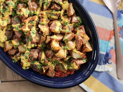 Patatas Bravas as seen on Valerie's Home Cooking To Spain for a Little Bit of Everything: Tapas episode, season 7.