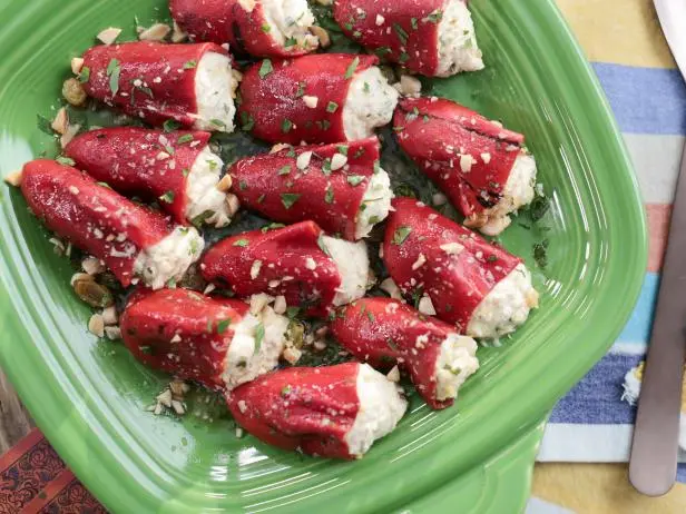 Stuffed Piquillo Peppers Recipe | Valerie Bertinelli | Food Network
