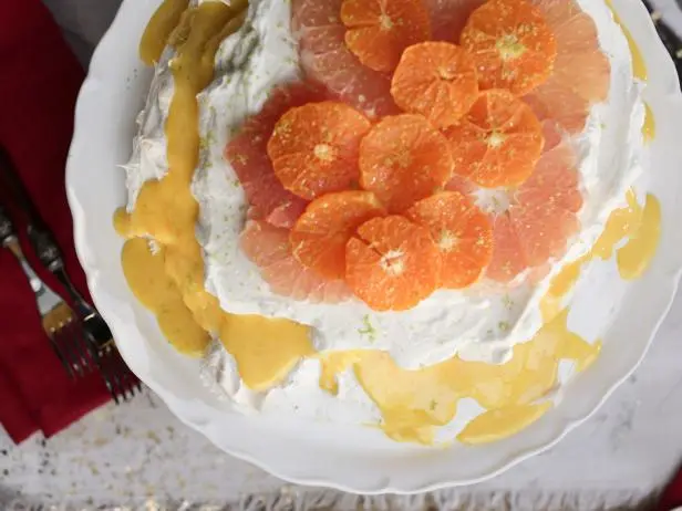 Citrus Pavlova Recipe | Valerie Bertinelli | Food Network
