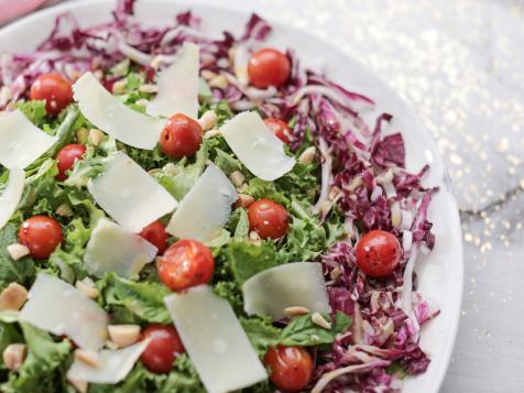Escarole Salad with Roasted Meyer Lemon Vinaigrette