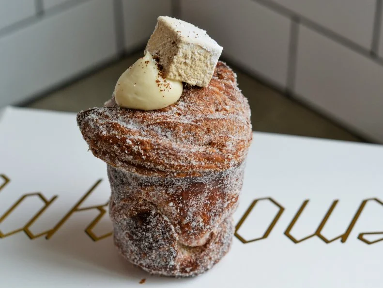 Mr. Holmes Bakehouse took over San Francisco back in 2014, but Southern Californians joined the pastry party in 2016, when the Instagram-famous bakery opened up in Highland Park. News of the Cruffin, a cream-filled half-croissant half-muffin, spread fast, drawing lines of enthusiastic pastry-seekers. With rotating flavors, the Cruffin ($4.50) offers plenty of reasons for repeat visits.
