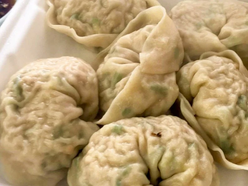 Thereâ  s something about the dumpling that makes it delicious, seemingly no matter where theyâ  re eaten or when. Korean mandu is no exception. At Myung In Dumplings in LAâ  s Koreatown, the king steam dumplings ($8) with pork and vegetables are bulbous and hearty. Where Korean restaurants really shine in the value department comes on the side. Banchan are the little, often-pickled dishes that come along with your meal. At Myung In, guests receive infinite servings of kimchi, both spicy and regular, and a bowl of soup to complement the dumpling goodness.