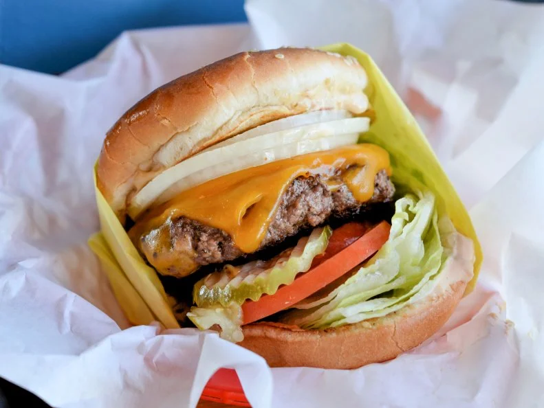The Oinkster is an LA burger institution, and one of the first places in town to offer creative burger combos like the Bacon Crispinator ($10.50), with triple bacon, American cheese, crispy fried onions, chipotle ketchup and mayo. Stick with the $7.25 classic, a 1/3-pound burger made with Nebraska-sourced Angus beef, house-made thousand island dressing, dill pickles, onions, tomato and lettuce. For a buck more, customers can add American or sharp cheddar cheese.