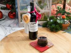 Jeff Mauro's DIY Mulled Wine Kit is displayed as seen on The Kitchen, Season 15.