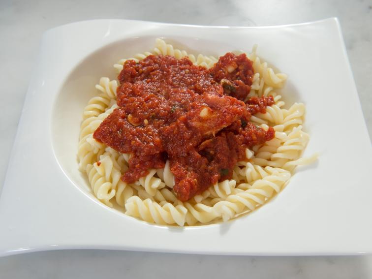 Fusilli with Spicy Lobster Marinara Sauce Recipe Cooking Channel