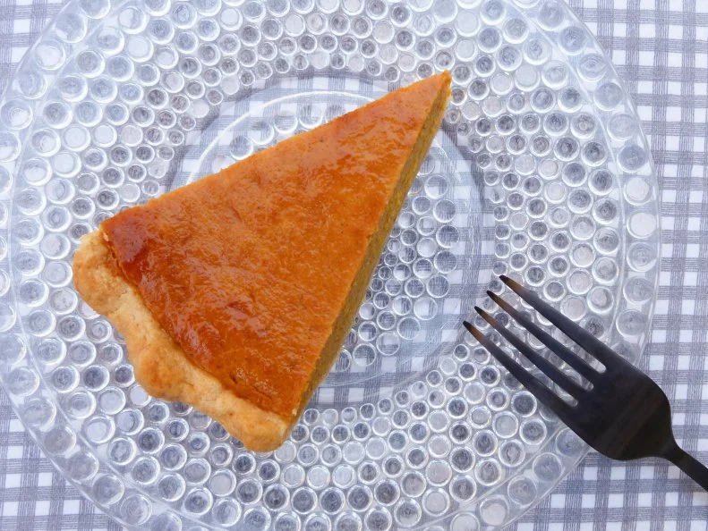 Each fall, the team at Michele’s Pies turns locally grown Connecticut pumpkins into 4,000 pounds of pumpkin puree. The pumpkin becomes fodder for the countless iterations of pumpkin pies at Michele’s Pies. Though the shop has at least a dozen different types of award-winning fruit, nut and cream pies, perhaps none are as famous as her Thanksgiving pumpkin pie, as seen on an episode of Throwdown with Bobby Flay.