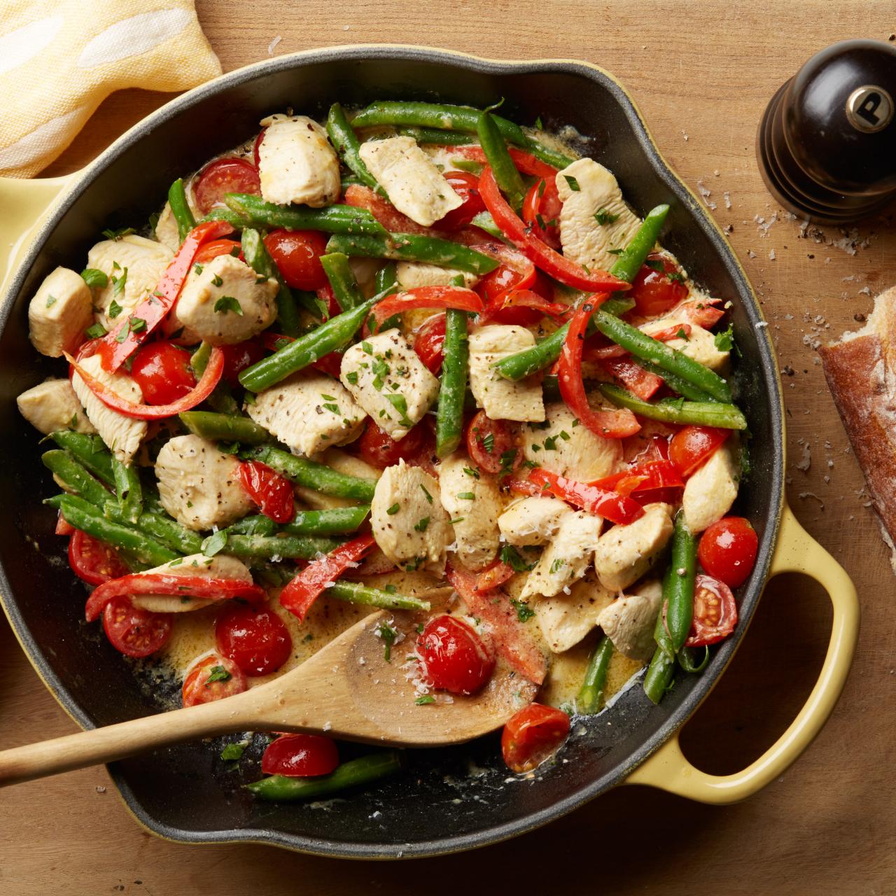 Skillet Chicken Fajitas - Primavera Kitchen