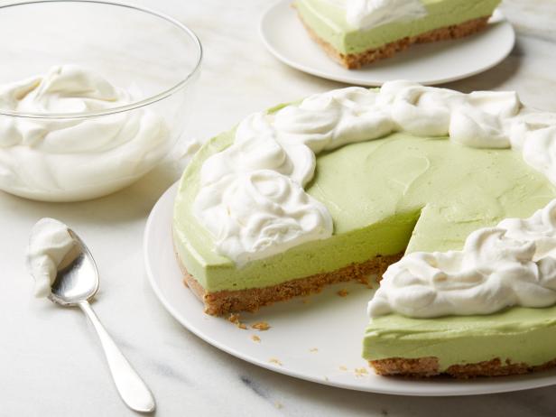 Food Network Kitchen’s No-Bake Avocado Cheesecake, as seen on Food Network.