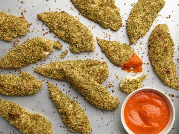 Food Network Kitchen's Whole30 Chicken Strips for Whole30, as seen on Food Network.