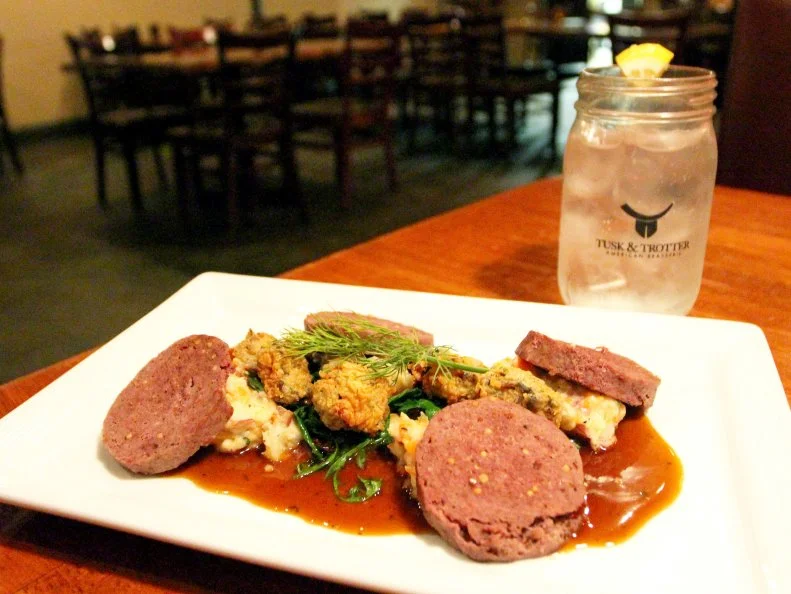There are restaurants that evoke a sense of place, and restaurants that evoke a sense of time. Chef Rob Nelson’s celebration of locally raised meats in all their variety evokes personality. The strongly masculine chef and his strongly masculine menu are well-matched, and are paired with brews and concoctions that leave even the hungriest diner satisfied. Nelson’s understanding of the pig, from the rooter to the tooter (snout to tail), is unequaled, and his ability to take local vegetables, cheeses, mushrooms and beer and craft them into regionally rugged showpieces is genius. Forget your tie and come hungry.