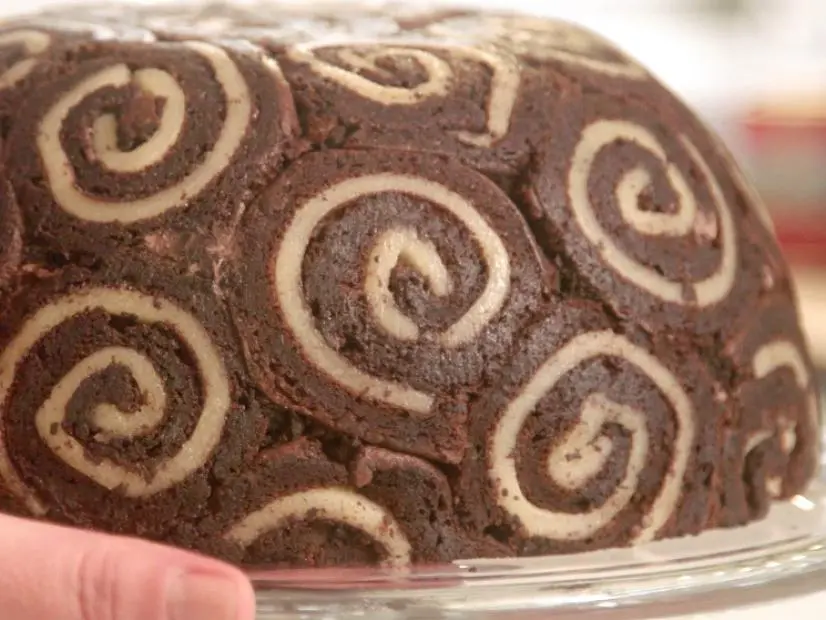 Charlotte Royale Ice Cream Cake, as seen on Baked in Vermont, Season 1.