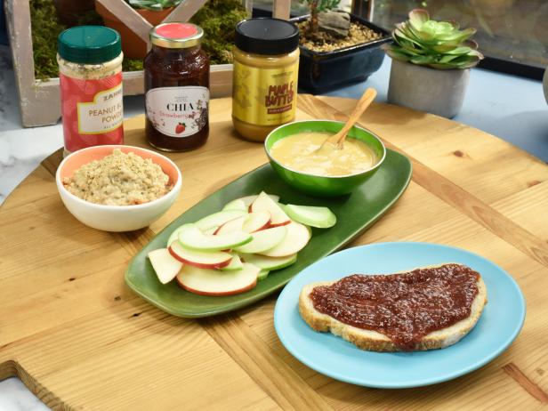 The Kitchen hosts predict Peanut Butter Powder, Chia Jam, and Maple Butter as this Fall's newest trends, as seen on Food Network's The Kitchen