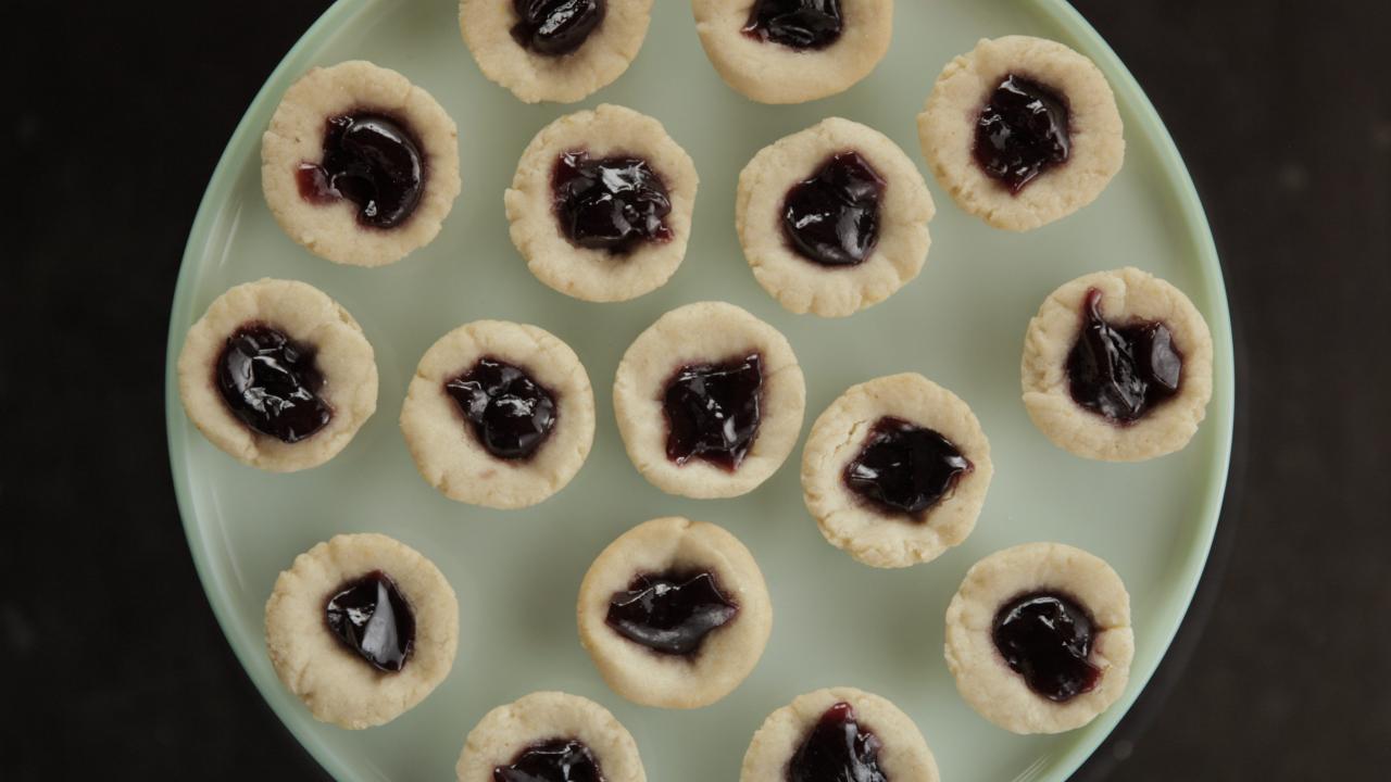 Browned Butter Cookie Jam Pies