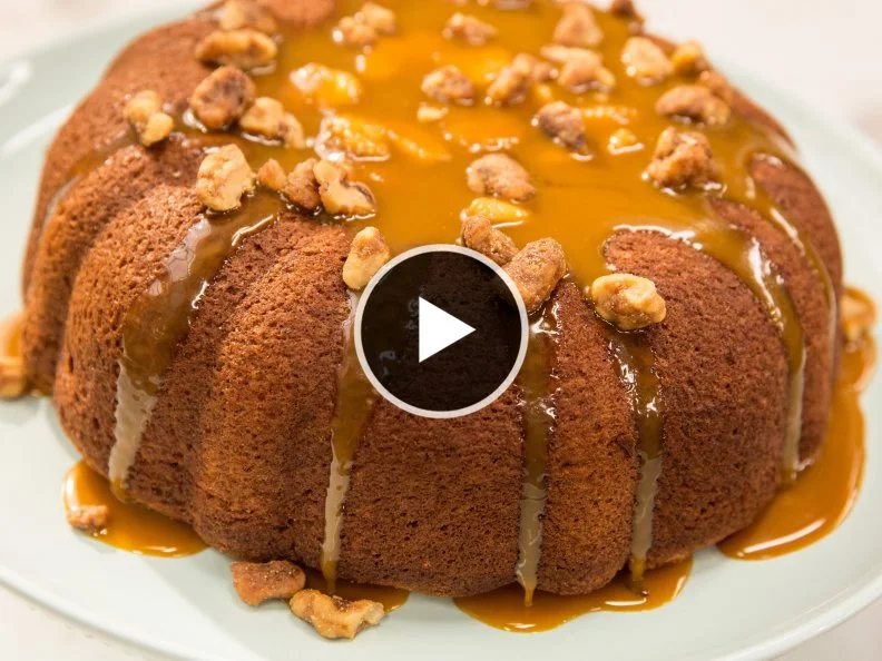 The Kitchen hosts Pass the Molten Bananas Foster Cake, as seen on Food Network's The Kitchen