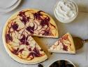 Blackberry Swirl Cheesecake