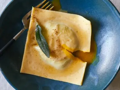 Egg Stuffed Ravioli
