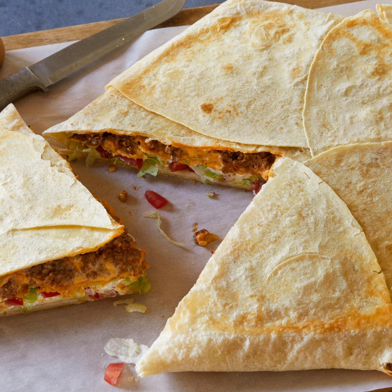 Giant Crunchy Taco Wrap Recipe, Food Network Kitchen