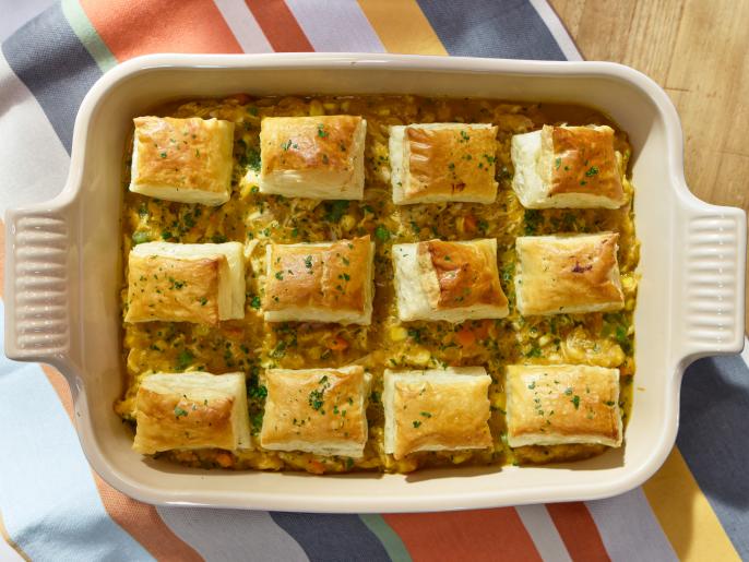 Butternut Squash Chicken Pot Pie Recipe Jeff Mauro Food Network