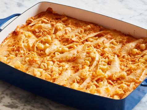 Mac and Cheese-Stuffed Shells