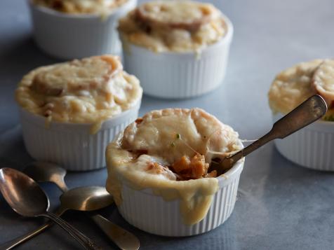 French Onion Soup Bread Pudding