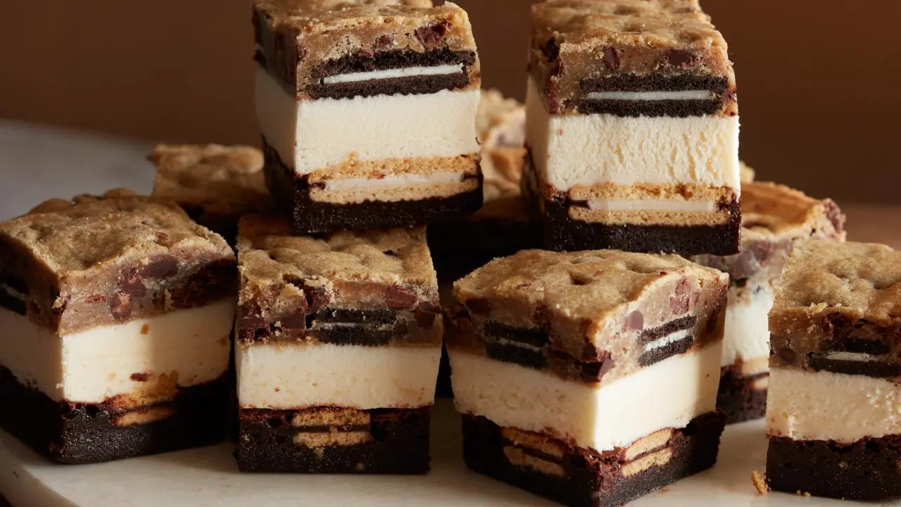 Oreo-Stuffed Ice Cream Sandwiches