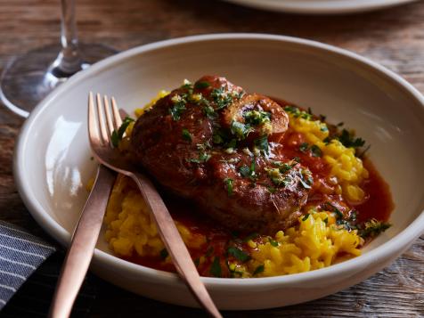 Osso Buco with Risotto Milanese