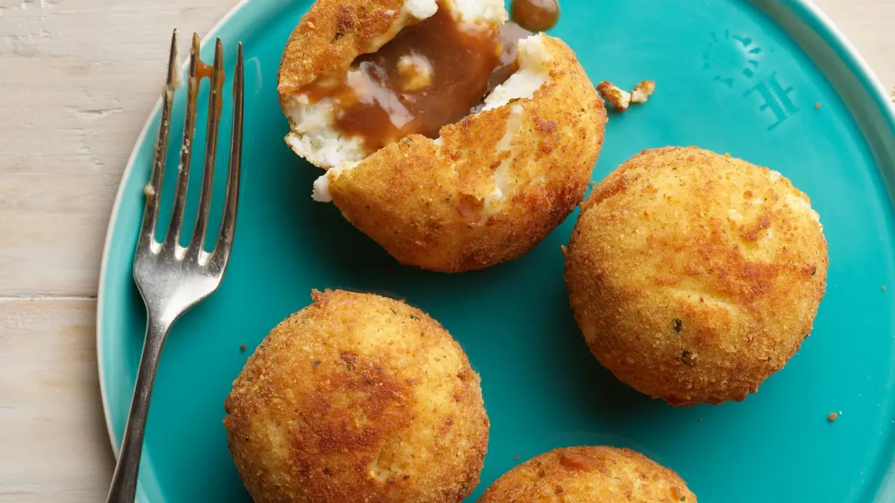 Molten Mashed Potato Bites