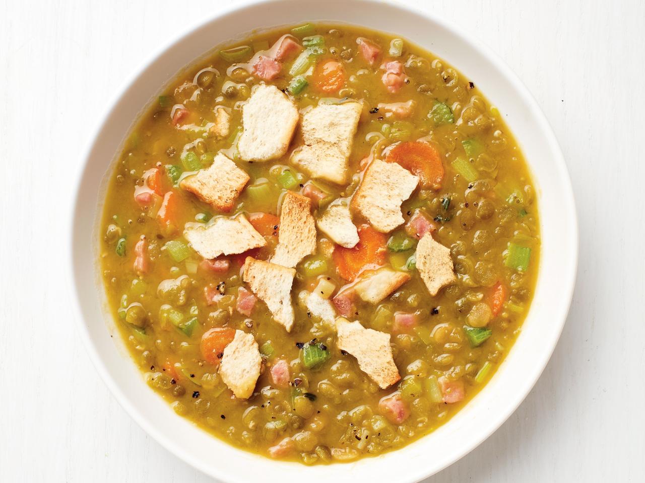 Instant Pot Split Pea Soup - Katie's Cucina