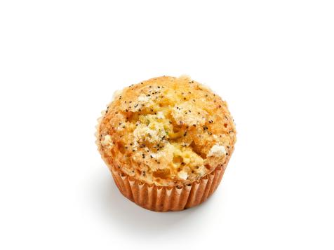Lemon-Poppy Seed Zucchini Muffins
