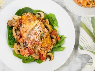 Sara Lynn Cauchon's Instant Pot Chicken Cacciatore for the Low-Key Guide to Better Eating, as seen on the Low-Key Guide to Better Eating, Season 1