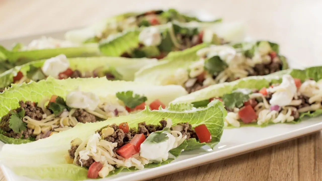 Southwest Beef Lettuce Wraps