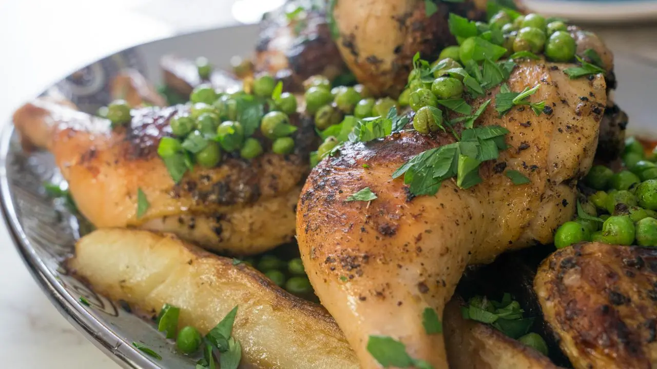 Chicken Vesuvio