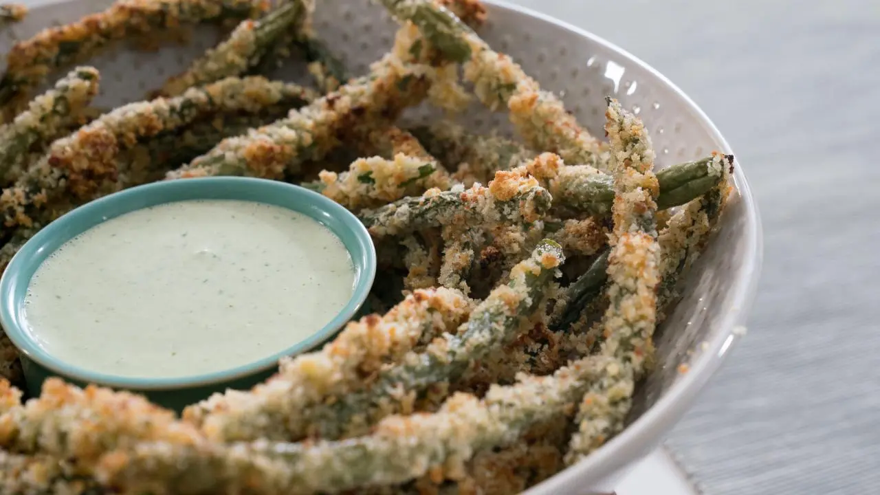 Baked Green Bean Fries