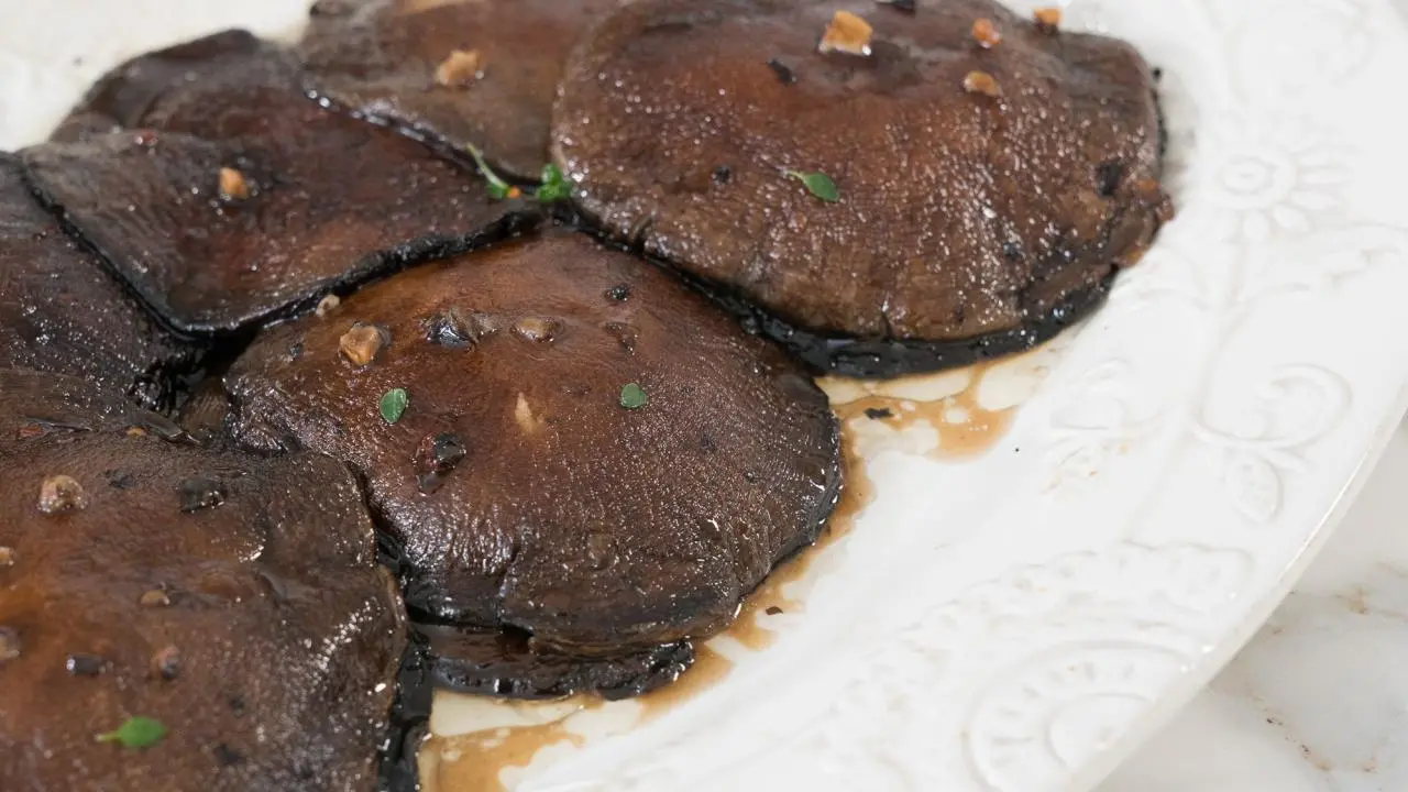 Marinated Roasted Portobellos