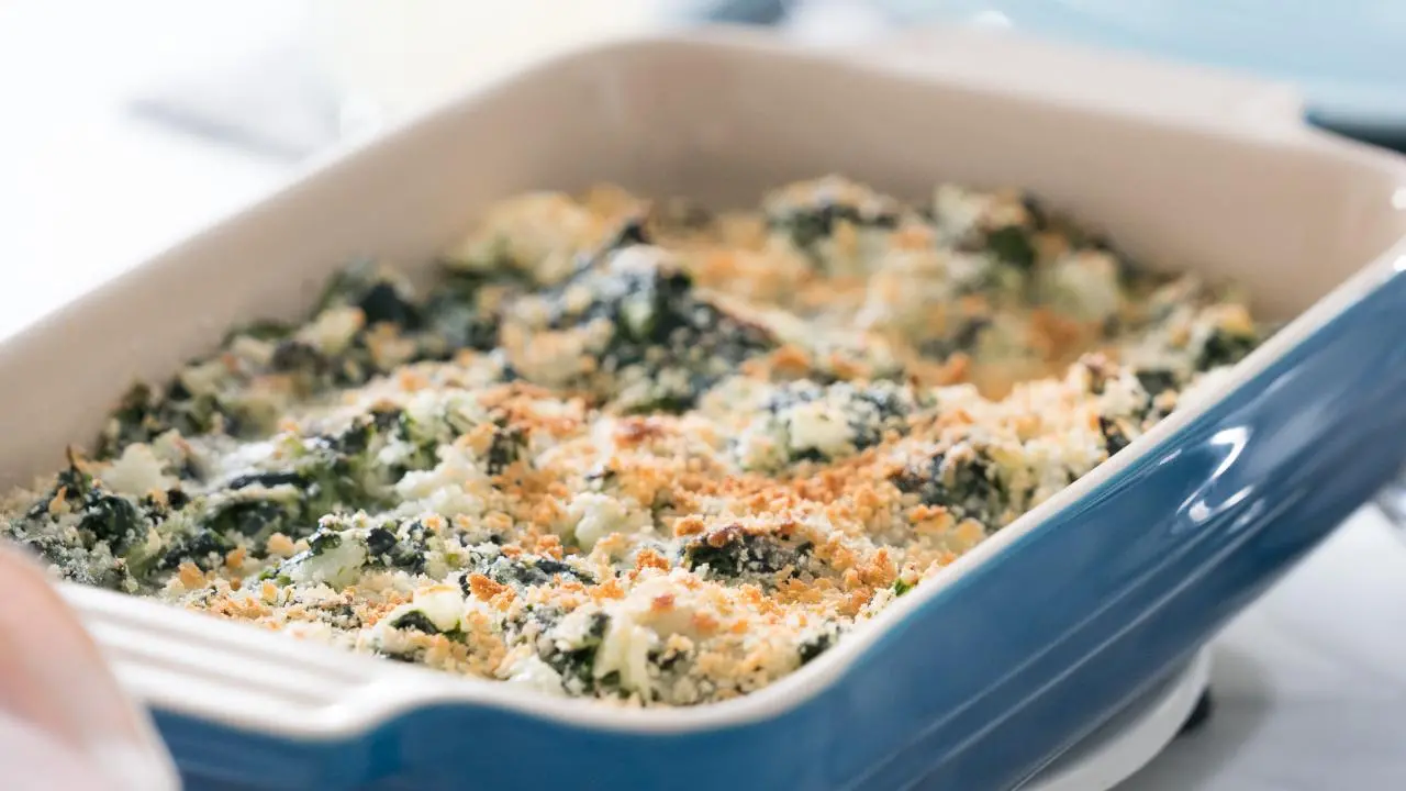 Creamed Spinach Casserole