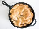 Beauty of peach skillet pie, as seen on Food Network’s Trisha’s Southern Kitchen Season 11