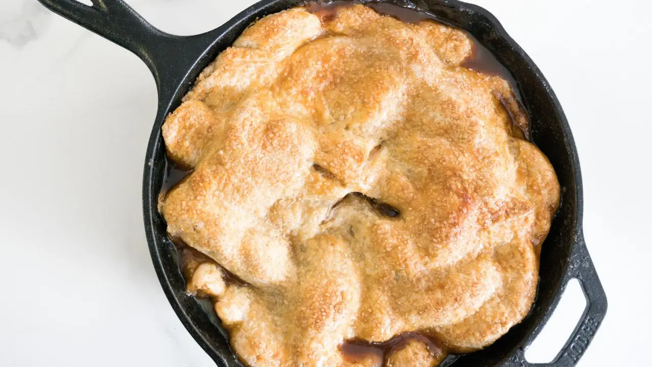 Peach Skillet Pie