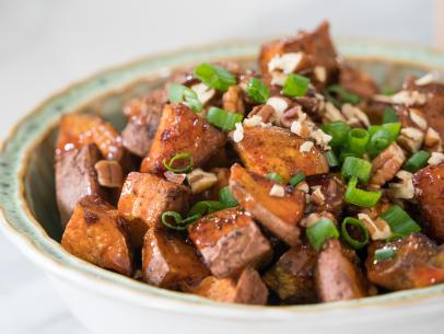 Beauty of glazed sweet potatoes, as seen on Food Network’s Trisha’s Southern Kitchen Season 11