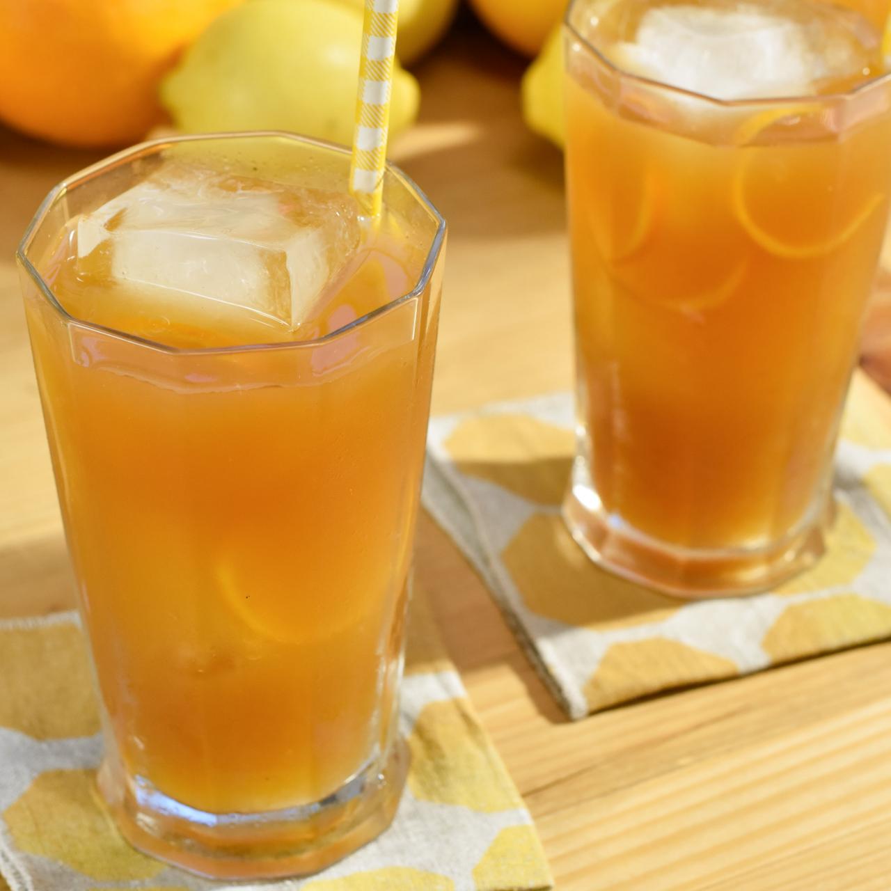 Delicious Peach Iced Tea Recipe - Eating on a Dime