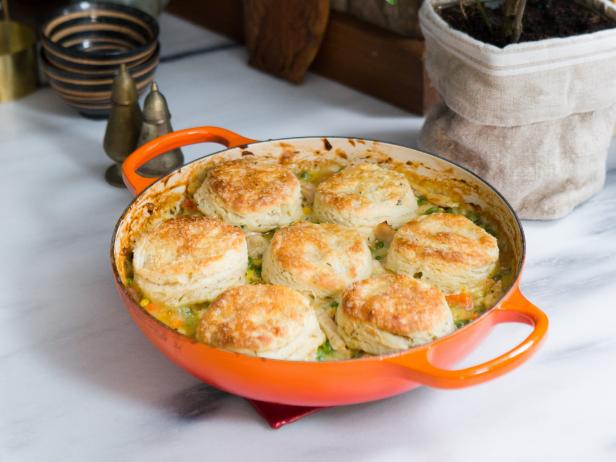 Turkey Potpie with a Biscuit Crust image