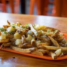Boise Fry Company's off menu dish Bison Poutine, as seen on Fried, Grilled and Chilled, Season 1.