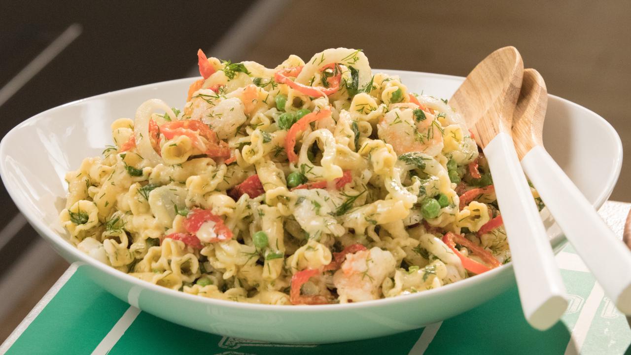 Creamy Shrimp Pasta Salad