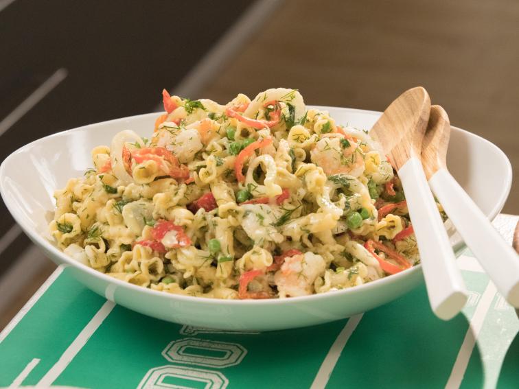 Creamy Shrimp Pasta Salad Recipe Giada De Laurentiis Food Network
